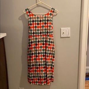 Polka dot dress Jcrew size 8